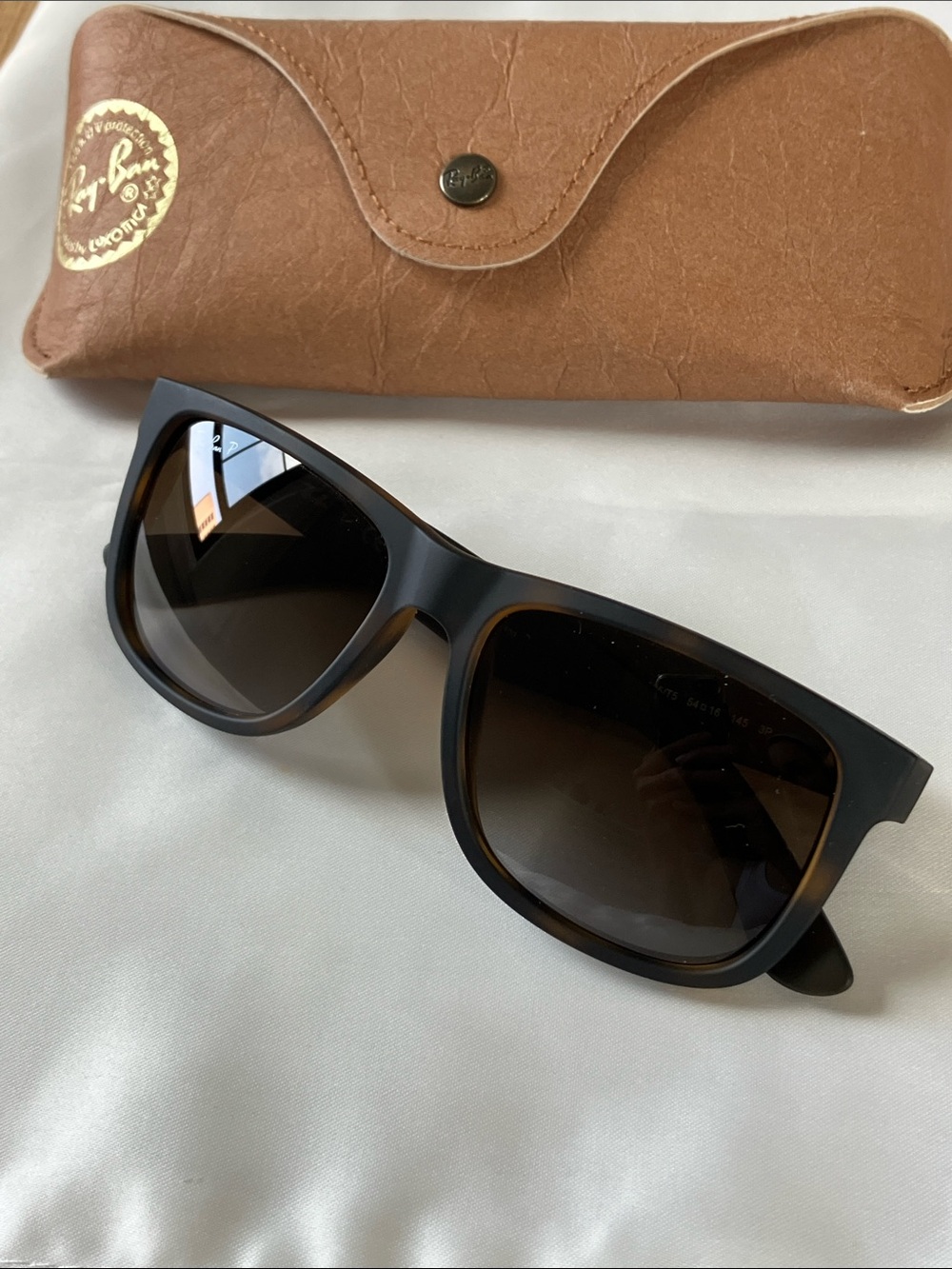 Ray-Ban Justin Sunglasses, dark tortoiseshell - Picture 2 of 10